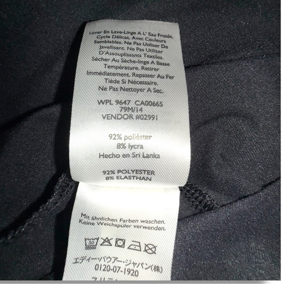 EDDIE BAUER Aster Sleeveless Empire Waist Dress - Black XL - Picture 10 of 10